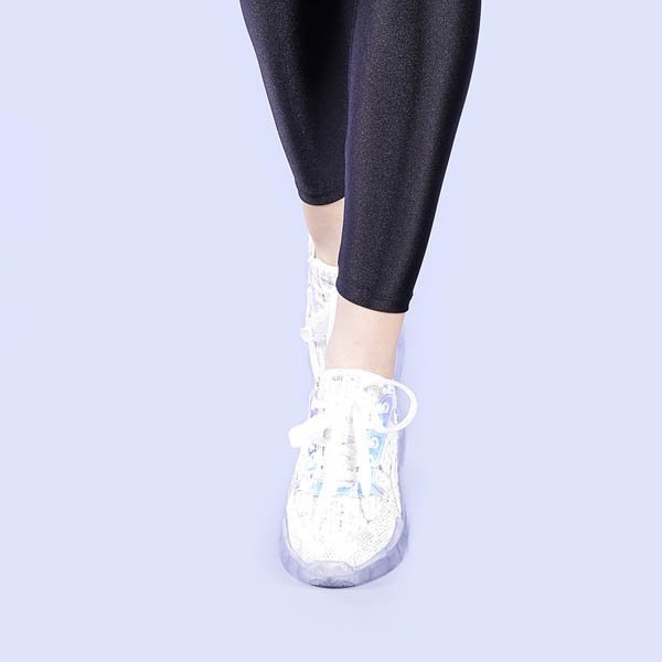 Γυναικεία αθλητικά παπούτσια Xiang λευκά, 5 - Kalapod.gr
